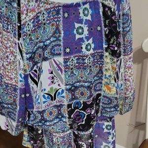 Peasant Blouse with Peplum waist